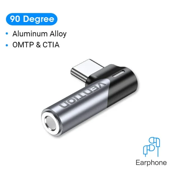 مبدل USB Type-C to AUX ونشن