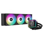 کولر مایع DeepCool LD360 با رادیاتور 360 میلی‌متری و سه فن ARGB