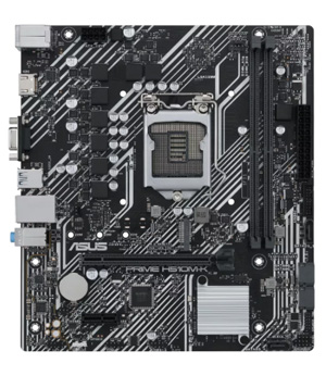 مادربرد ASUS Prime H510M-K با سوکت LGA1200 و طراحی Micro-ATX