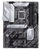 تصویر مادربرد ASUS Prime Z590-P با هیت‌سینک‌های بزرگ و طراحی ATX